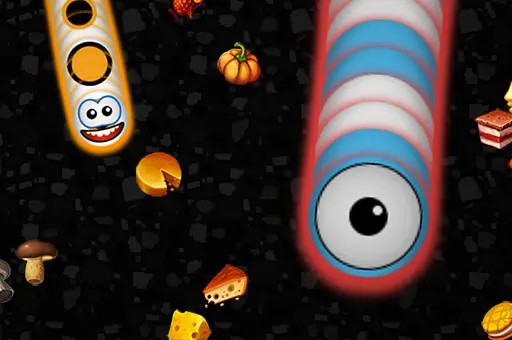 Worms Zone a Slithery Snake background